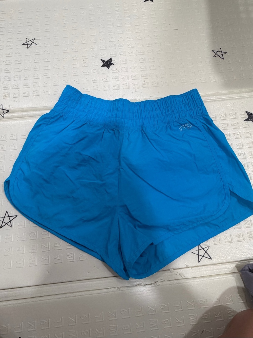 PINK Victoria's Secret Bright Blue Athletic Shorts